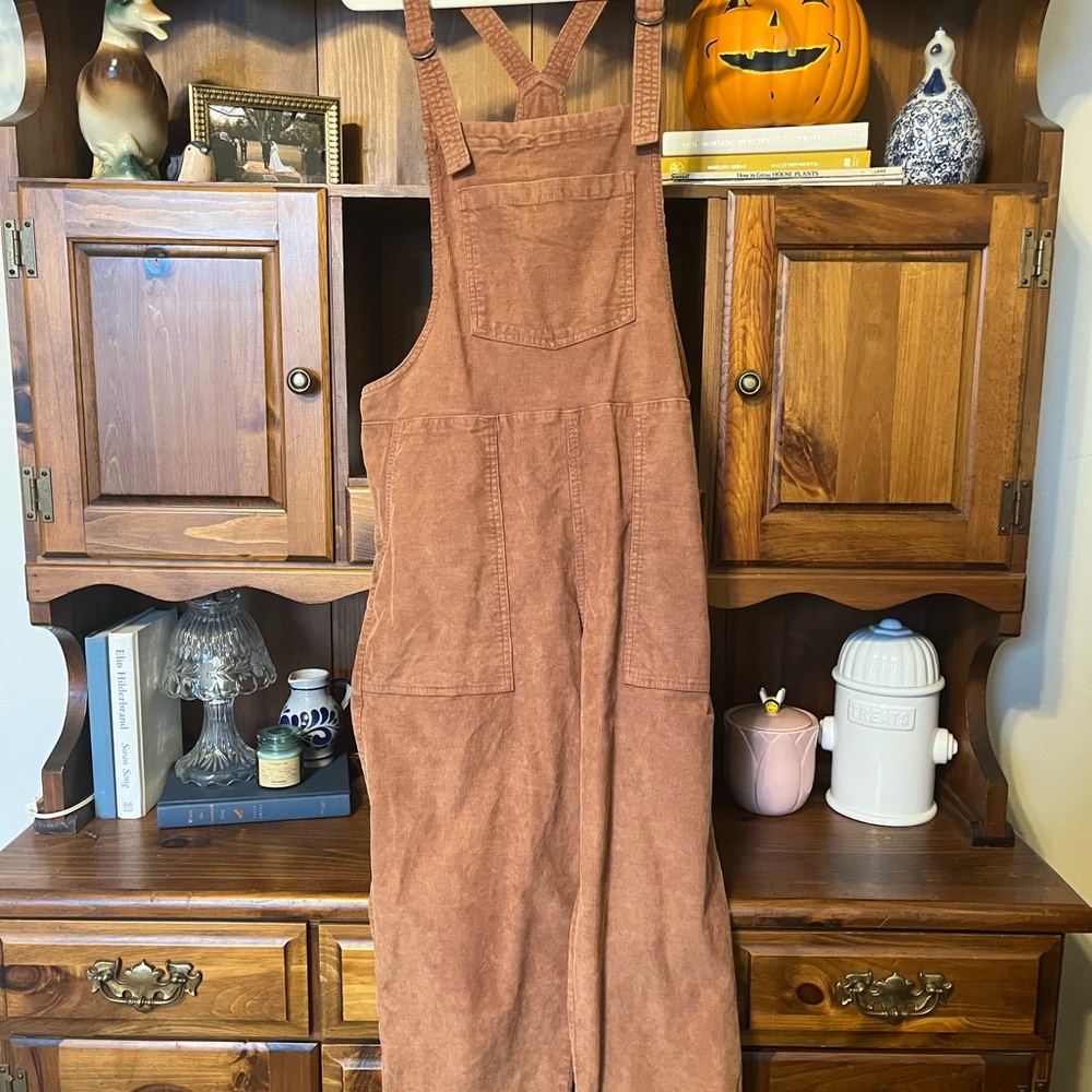 Aerie Corduroy Overalls